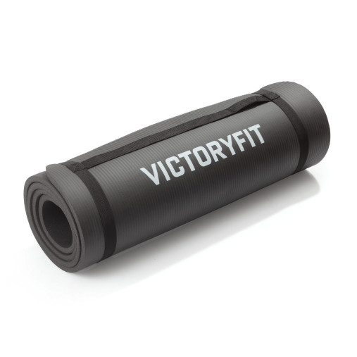 Коврик для йоги и фитнеса 1,0 см VictoryFit VF-YM100_black Коврик для йоги и фитнеса 1,0 см VictoryFit VF-YM100_black
