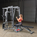 Машина Смита Body Solid GS348Q с тягой и стеком 90 кг