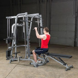 Машина Смита Body Solid GS348Q с тягой и стеком 90 кг