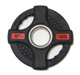 Диск олимпийский обрезиненный черный с двумя хватами 1.25 кг Original Fit.Tools ф50 мм 