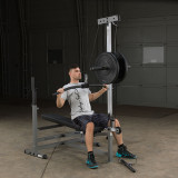 Универсальная скамья для жима (черная) Body-Solid GDIB46LB 