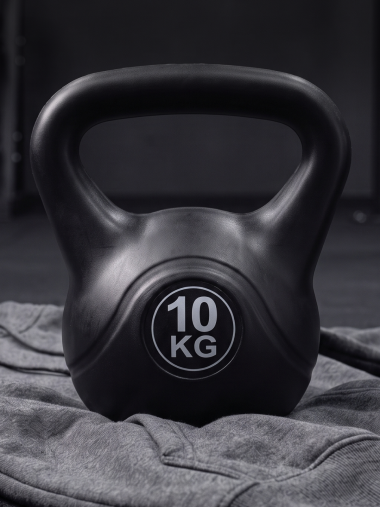 Гиря пластиковая 10 кг VictoryFit VF-KP100 Гиря пластиковая 10 кг VictoryFit VF-KP100
