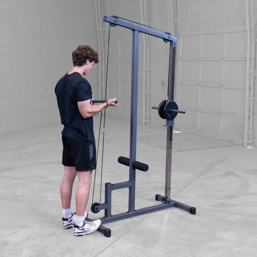 Тренажер на свободных весах Body Solid PLM180 Lat Machine - верхняя/гребная тяги