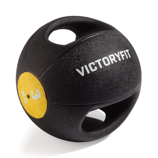 Медбол с хватом 3 кг VictoryFit VF-MBB030 Медбол с хватом 3 кг VictoryFit VF-MBB030