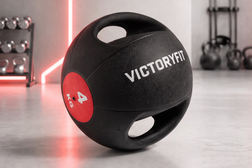 Медбол с хватом 4 кг VictoryFit VF-MBB040 Медбол с хватом 4 кг VictoryFit VF-MBB040
