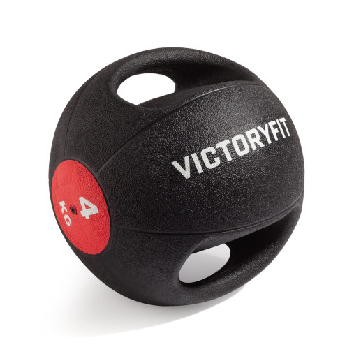 Медбол с хватом 4 кг VictoryFit VF-MBB040 Медбол с хватом 4 кг VictoryFit VF-MBB040