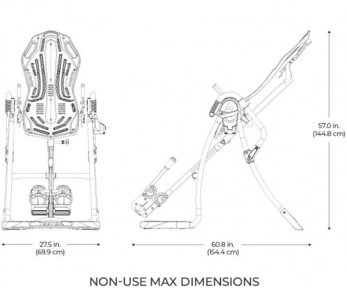 Механический инверсионный стол Teeter FitSpine LX9A