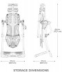 Механический инверсионный стол Teeter FitSpine LX9A