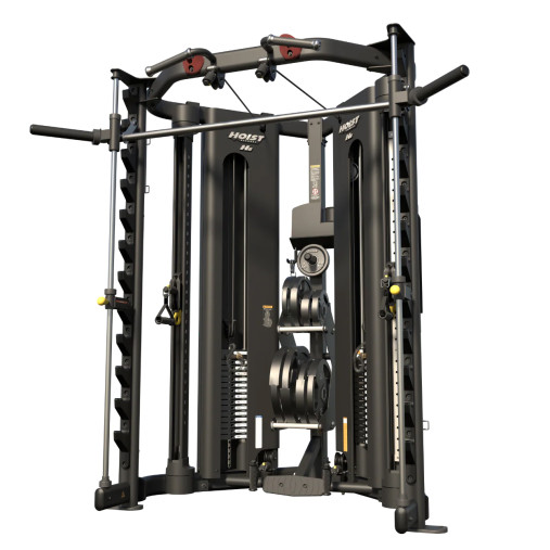 Домашний комплекс для функциональных тренировок HOIST H-8, черный матовый, стек 68 кг х 2