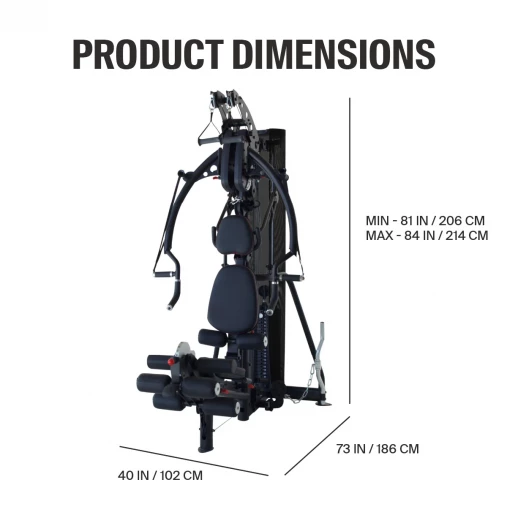 Многофункциональный силовой комплекс Inspire M3 (стек 98 кг)