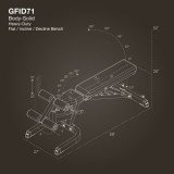 Силовая скамья BodySolid GFID71B (черная)