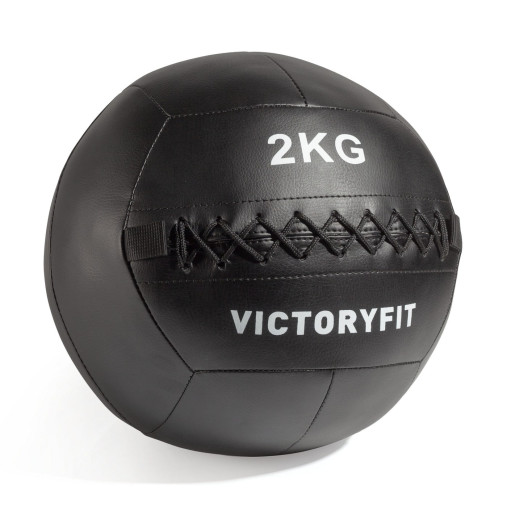 Мяч тренировочный (Wall Ball) 2 кг VictoryFit VF-WBA020 Мяч тренировочный (Wall Ball) 2 кг VictoryFit VF-WBA020