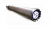 Гриф тренировочный хромированный Aerofit AFBC101-1000, до 450 кг, с упорным подшипником