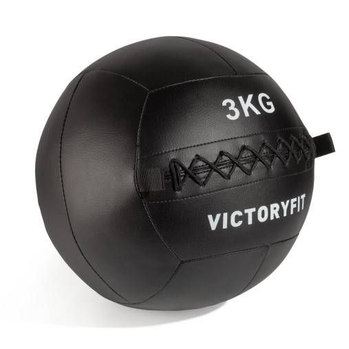 Мяч тренировочный (Wall Ball) 3 кг VictoryFit VF-WBA030 Мяч тренировочный (Wall Ball) 3 кг VictoryFit VF-WBA030