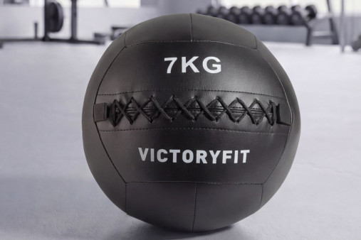 Мяч тренировочный (Wall Ball) 7 кг VictoryFit VF-WBA070 Мяч тренировочный (Wall Ball) 7 кг VictoryFit VF-WBA070