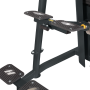 Подтягивание, отжимание с помощью, на прямых ногах. Гравитрон HOIST ROC-IT RS-1700 черный