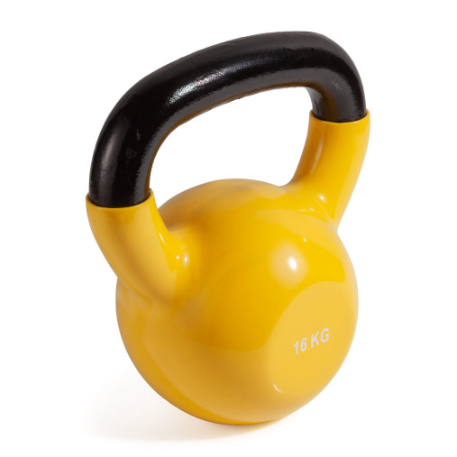 Гиря чугунная винил 16 кг (модель: К-4) VictoryFit VF-KV160 Гиря чугунная винил 16 кг (модель: К-4) VictoryFit VF-KV160
