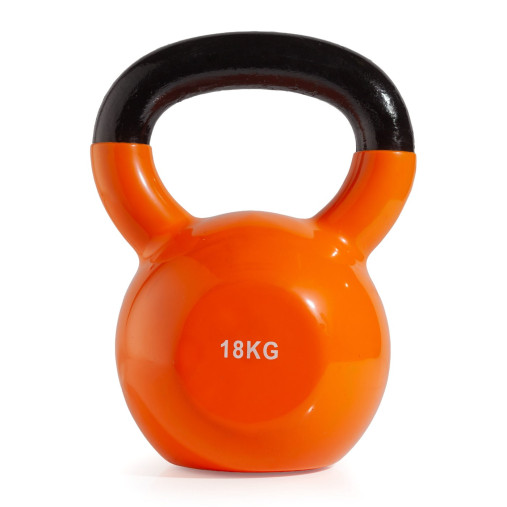 Гиря чугунная винил 18 кг (модель: К-4) VictoryFit VF-KV180 Гиря чугунная винил 18 кг (модель: К-4) VictoryFit VF-KV180