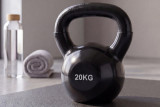 Гиря чугунная винил 20 кг (модель: К-4) VictoryFit VF-KV200