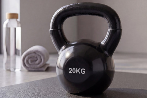 Гиря чугунная винил 20 кг (модель: К-4) VictoryFit VF-KV200 Гиря чугунная винил 20 кг (модель: К-4) VictoryFit VF-KV200