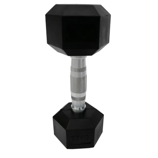 Набор гексагональных обрезиненных гантелей BRONZE GYM 2,5-25 кг - 10 пар, шаг 2,5 кг Набор гексагональных обрезиненных гантелей BRONZE GYM 2,5-25 кг - 10 пар, шаг 2,5 кг