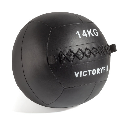 Мяч тренировочный (Wall Ball) 14 кг VictoryFit VF-WBA140 Мяч тренировочный (Wall Ball) 14 кг VictoryFit VF-WBA140