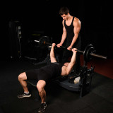 Скамья-стойка домкратная для жима лежа со страховочными упорами DHZ Olimpic Bench
