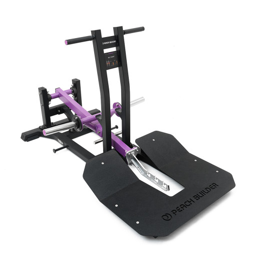 Тренажер приседание с поясом серии Peach Builder PB312 на свободных весах